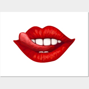 Lips Posters and Art